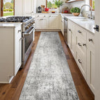 RELEANY Washable Area Rugs 2'x10' Non-Slip Modern Abstract Soft - Image 2