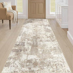 Runner Rug Kitchen Washable Rugs: 2x6 Non-Slip Abstract Soft Modern Stain - Image 4