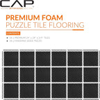 CAP Puzzle Exercise Mats | 3/4” Thick EVA Interlocking Foam Tiles - Image 2