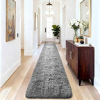 Ophanie 2x10 Runner Rug for Hallway, Upgrade Non-Slip Fluffy Soft Bedside Rugs - Image 6