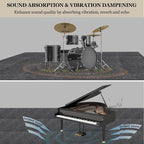 TroyStudio Thick Sound Absorbing Interlocking Floor Mats, Non-Slip Anti - Image 3