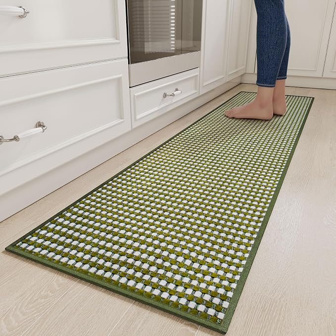 YDKGL Long Kitchen Runner Rugs Kitchen Mat Non Slip Washable, Super Absorbent by YDKGL