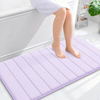 OLANLY Memory Foam Bath Mat 44x24, Super Soft Absorbent Bathroom Rugs, Quick Dry by OLANLY
