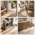 KIMODE Anti Fatigue Kitchen Mat, Farmhouse Kitchen Floor Mats Non-Slip Cushioned - Image 7