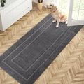 PURRUGS Dirt Trapping Door Mat 32" x 70", Non-Slip/Skid Machine Washable by PURRUGS