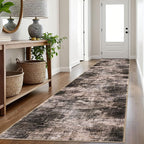 IOHOUZE Abstract Runner Rug 3x16 Ft Washable Runners by iOhouze