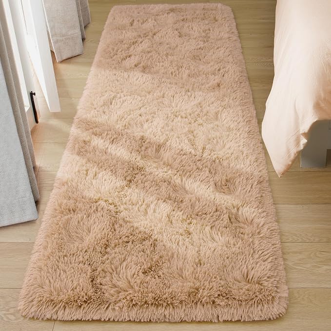 Tepook Soft Runner Rugs for Bedroom Living Room, Fluffy Plush Rug 2x6 for Kids - Image 2