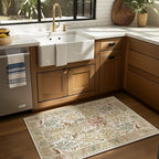 Machine Washable Small Rugs for Entryway: 2x3 Throw Kitchen Rug Door Mat Indoor - Image 2