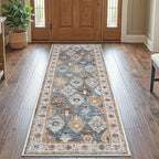 HOOBRO 2 x 6 Runner Rugs Washable, Area Rugs by HOOBRO