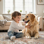 zesthome Washable Round Rug - 5ft Ultra-Thin Circle Area Rugs - Image 6