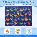 4x6 ABC Classroom Rug for Kids Playroom, Alphabet Rug - Image 4