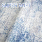IOHOUZE Abstract Runner Rug 3x14 Ft Washable Runners - Image 6