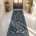 Vintage 2x10 Washable Entryway Indoor Runner Rug, Non Slip Carpet - Image 3