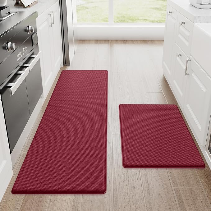 StepRite Kitchen Mats, Cushioned Anti Fatigue Kitchen Mats by Bringcushiontoyourlife