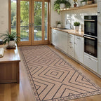 Tangsoo Easy Jute Rug 2.6x8 Washable Runner Rug - Image 2