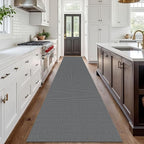 IOHOUZE Washable Exrea Long Hallway Runner Rug 3x18 Non Slip Rubber Backed - Image 7
