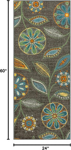 Maples Rugs Reggie Floral Runner Rug - Image 2