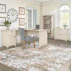 XLUEZ 5x7 Area Rugs for Living Room, Washable Modern Abstract Large Area Rug - Image 5