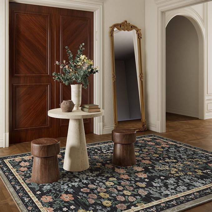 Washable Living Room Area Rug: 6x9 Area Rugs - Image 7