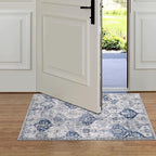 Lahome Moroccan Trellis Washable Rug, 2x3 Kitchen Rugs - Image 4