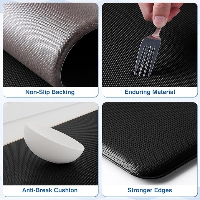 StepRite Kitchen Mats, Cushioned Anti Fatigue Kitchen Mats - Image 3