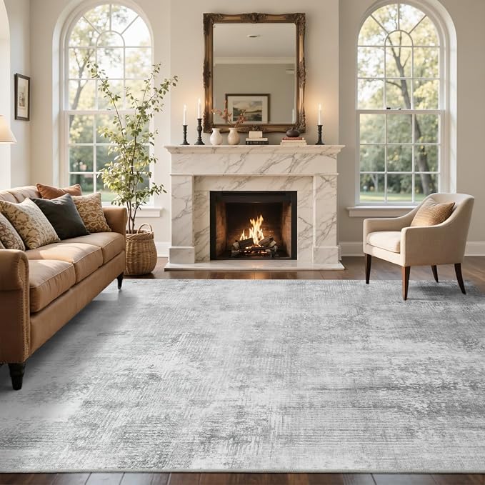8x10 Ft Large Area Rugs for Living Room, Soft Non-Slip Washable Rugs Modern - Image 3