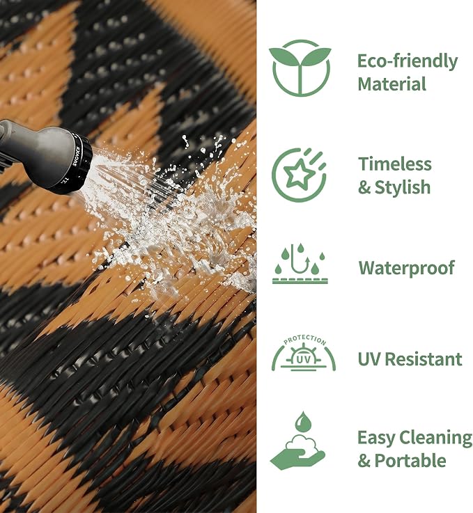 GENIMO Outdoor Rug for Patio Clearance - Image 6