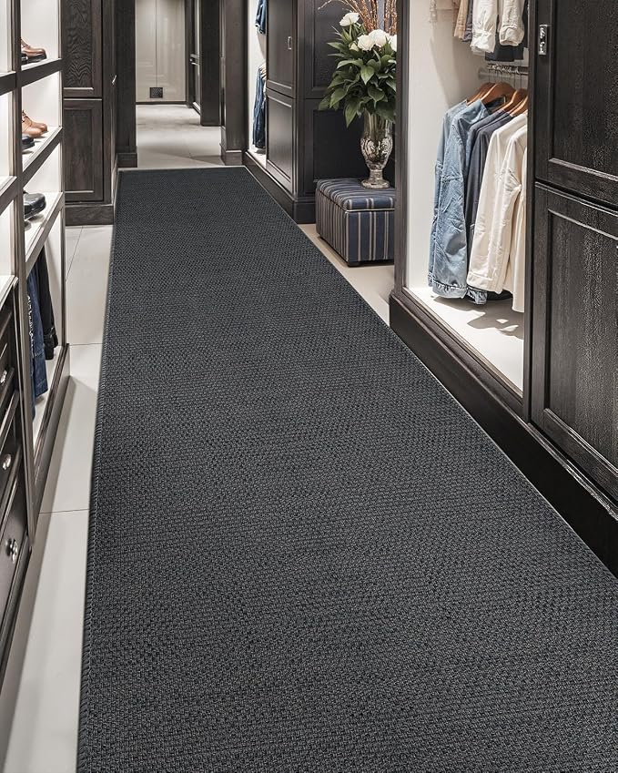 Color&Geometry Door Mat 2'4"x10' Runner Rug - Image 8