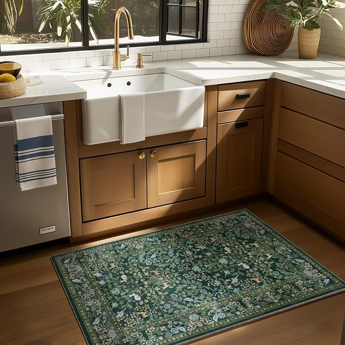 2x3 Washable Rugs for Entryway Indoor: Small Area Rug Door Mat Entrance - Image 2