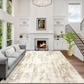 6x9 Area Rugs Washable Rug: Large Modern Abstract Living Room Rug Soft by GENTDRIZZ
