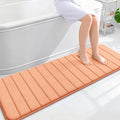 OLANLY Memory Foam Long Bathroom Rugs Runner 59x20, Super Soft Absorbent Bath by OLANLY