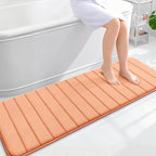 OLANLY Memory Foam Long Bathroom Rugs Runner 59x20, Super Soft Absorbent Bath by OLANLY