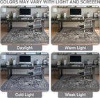 30"x48" Office Chair Mat for Hardwood Tile Floor, Under Desk Carpet Protector - Image 6