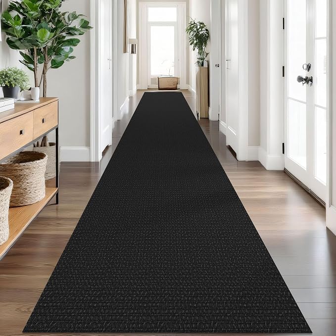 IOHOUZE Washable Exrea Long Hallway Runner Rug 3x20 Non Slip Rubber Backed by iOhouze