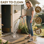 Front Door Mat 24''x35'', Non Slip Absorbent Dirt Resist Washable Low-Profile - Image 4