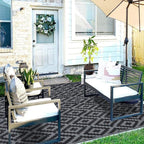 SAND MINE Waterproof Outdoor Rug, Plastic Reversible Rug, Modern Area Rug - Image 7