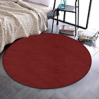 Room Sofa Yoga Soft Round Carpet, Home Decor Non Slip Kitchen Office Circle Rug - Image 2