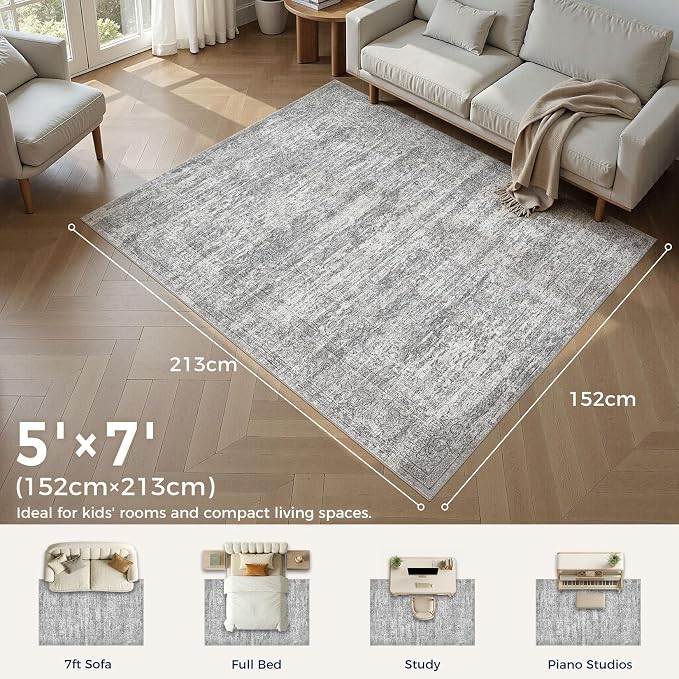 DMOYEST Area Rug Living Room Rugs - Image 2