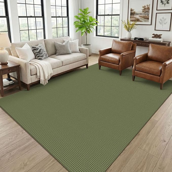 KOZYFLY 6x9 Dining Room Rugs, Washable Area Rug - Image 2