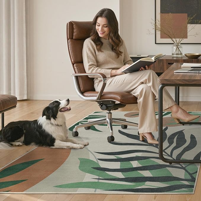 36"x48" Office Chair Mat for Hardwood Tile Floor, Under Desk Carpet Protector - Image 7