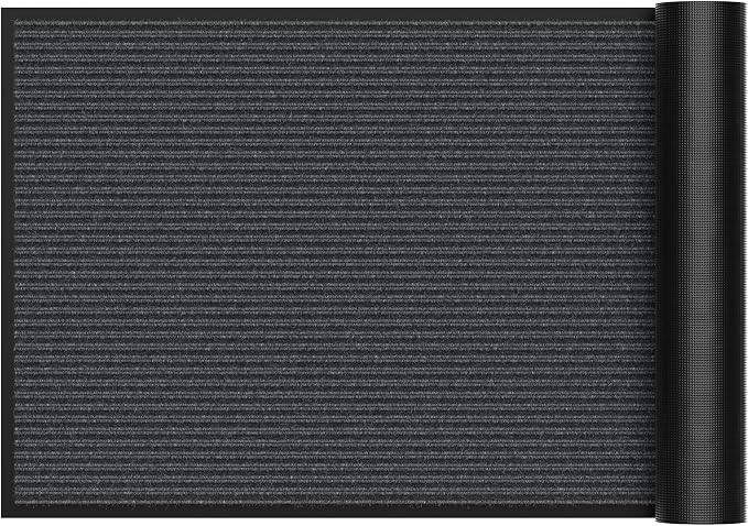 Front Door Mat Outside Entrance, Heavy Duty Dirt Trapper Dog Door Mats - Image 9