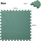 36 Pack Home Gym Mat, Puzzle Exercise Mat, EVA Interlocking Foam Floor Tiles - Image 2