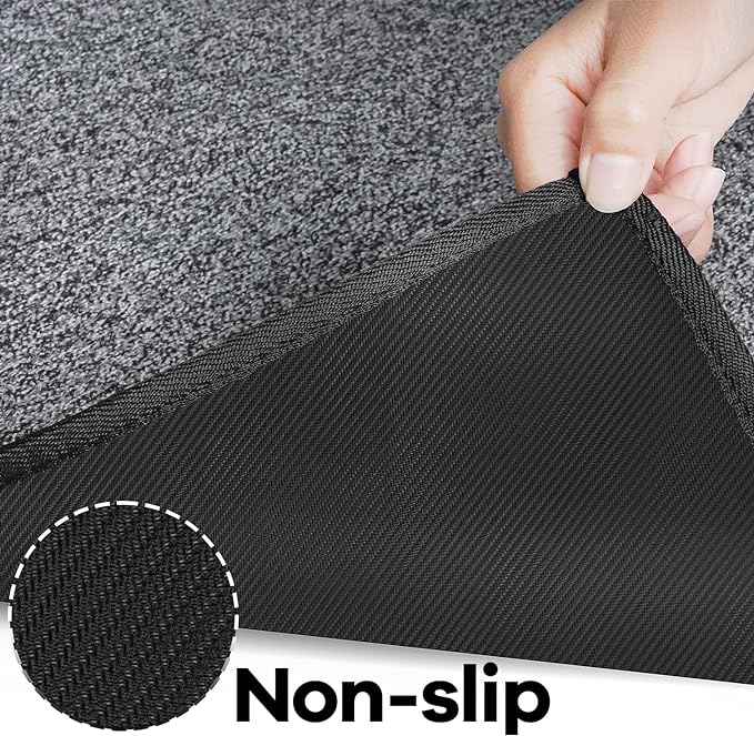 Runner Rug with Non Slip Rubber Backing, Washable Soft Floor Carpet - Image 3