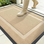 OLANLY Front Door Mat Indoor Outdoor Entrance, Waterproof All-Season, by OLANLY
