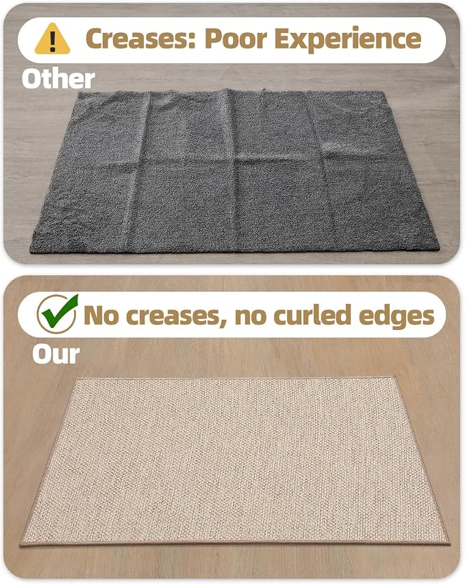 Color&Geometry Ultra-Thin Indoor Door Mat, Washable Doormat - Image 5