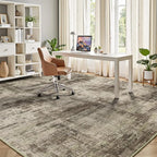Lofus 8x10 Area Rug for Living Room, Neutral Modern Washable Carpet for Bedroom - Image 6