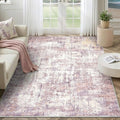 5x7 Area Rugs Washable Living Room Rug-No Slip Soft Carpets Modern Abstract by Unknown