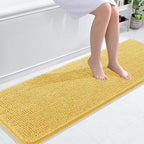 OLANLY Bathroom Runner Rugs 59x20, Extra Soft Absorbent Chenille Bath Rugs by OLANLY