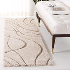SAFAVIEH Florida Shag Collection Runner Rug by Unknown
