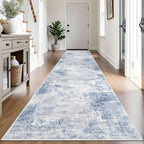 IOHOUZE Abstract Runner Rug 3x14 Ft Washable Runners by iOhouze
